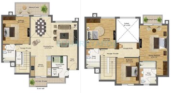  4 BHK Apartment at BPTP Mansions Park Prime, Sector 66 – for Rent
