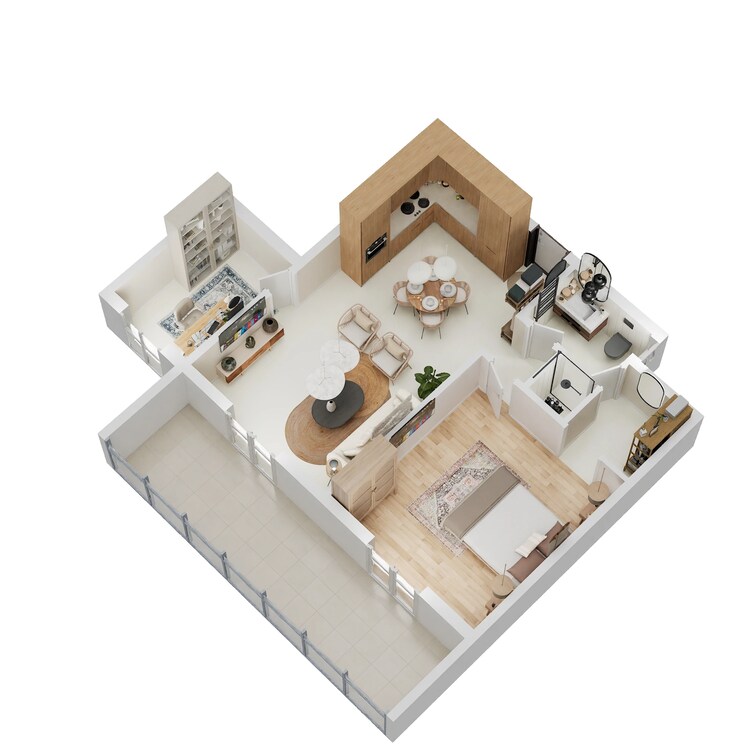 central park 3 the room apartment 1 bhk 1017sqft 20212403122441