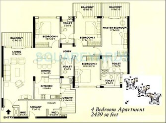 4 BHK Apartment For Resale in Central Park I Sector 42 Gurgaon  8047244