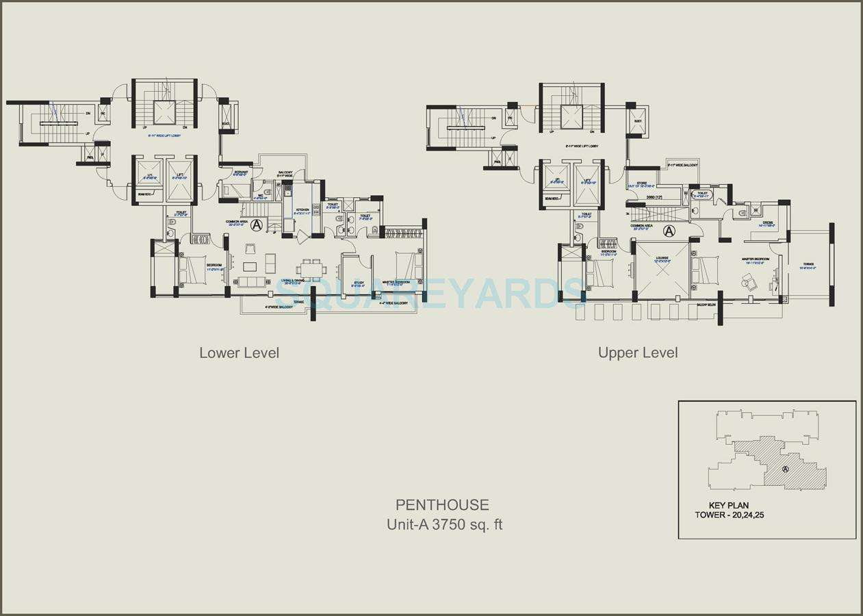 Central Park II-Belgravia Resort Residences Floor Plans - Sector 48 ...