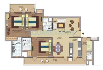  3 BHK Apartment at CHD Avenue 71, Behrampur – for Rent