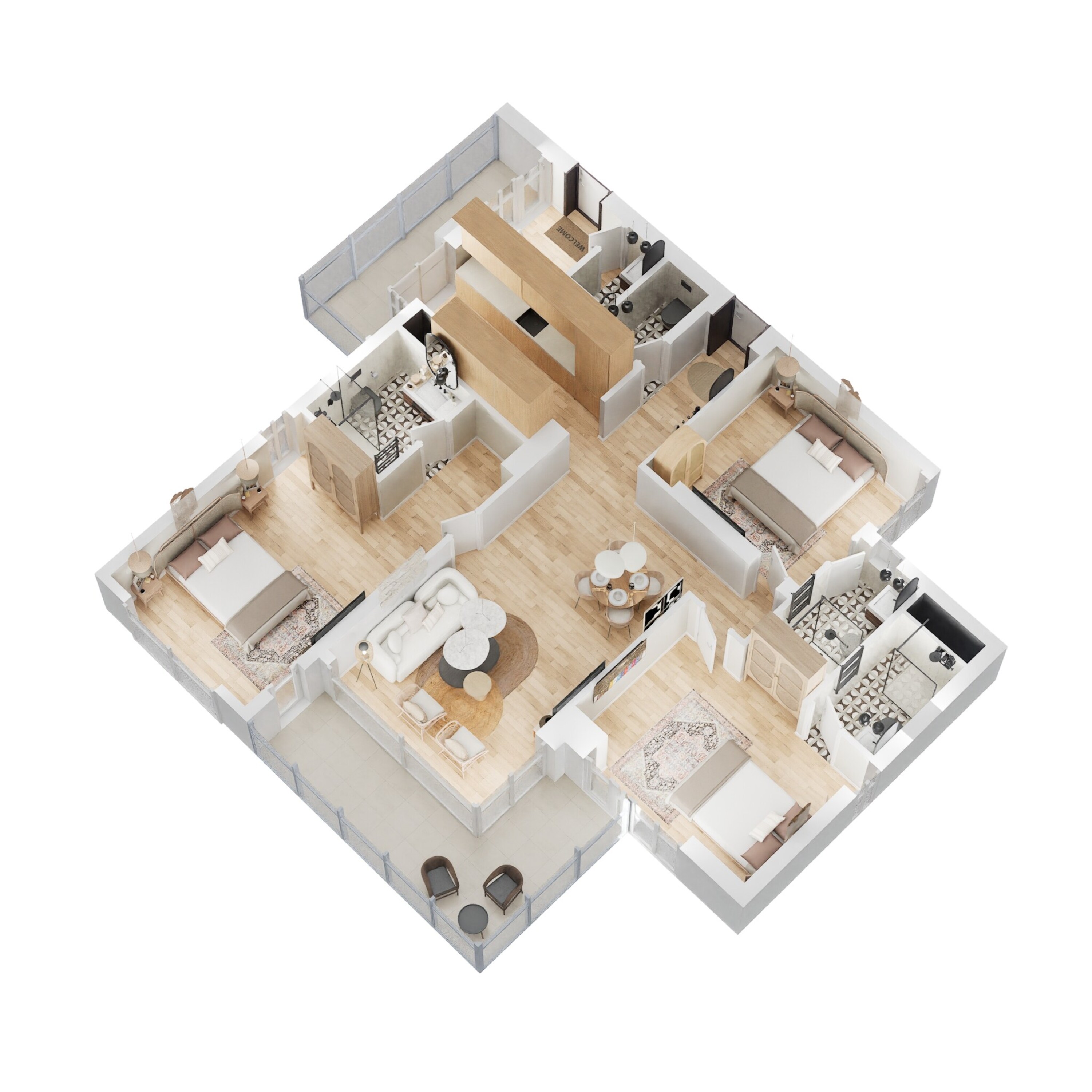 conscient hines elevate apartment 3bhk 2295sqft41 3d 3447