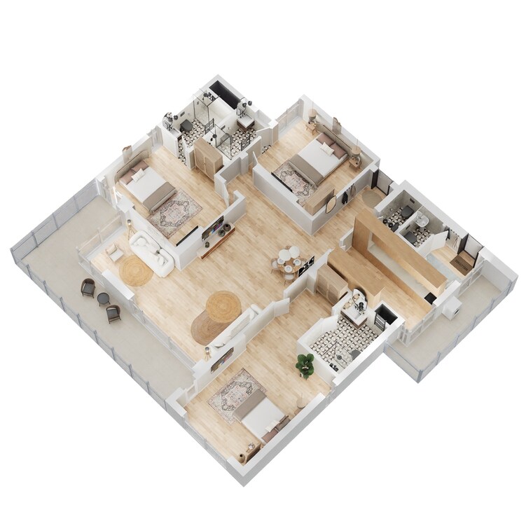 conscient hines elevate apartment 3bhk 2595sqft41