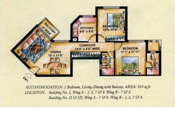  2 BHK Apartment at DLF The Princeton Estate, Dlf Phase V – for Sale