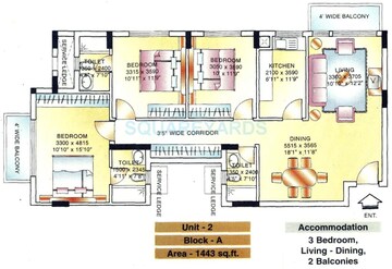  3 BHK Apartment at DLF The Belvedere Park, Sector 24 – for Sale