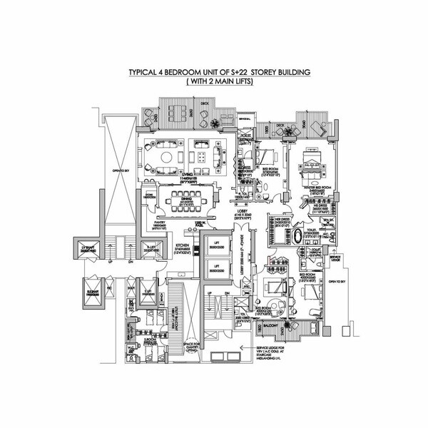 Other, dlf-the-camellias 4 Bedroom 7361 Sq.Ft. Apartment In Sector 42 Gurgaon 9022109