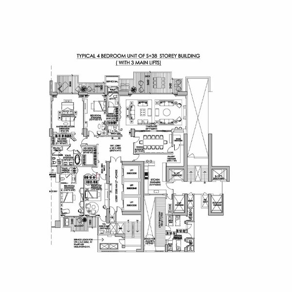 Other, dlf-the-camellias 4 Bedroom 7400 Sq.Ft. Apartment In Sector 42 Gurgaon 7973471