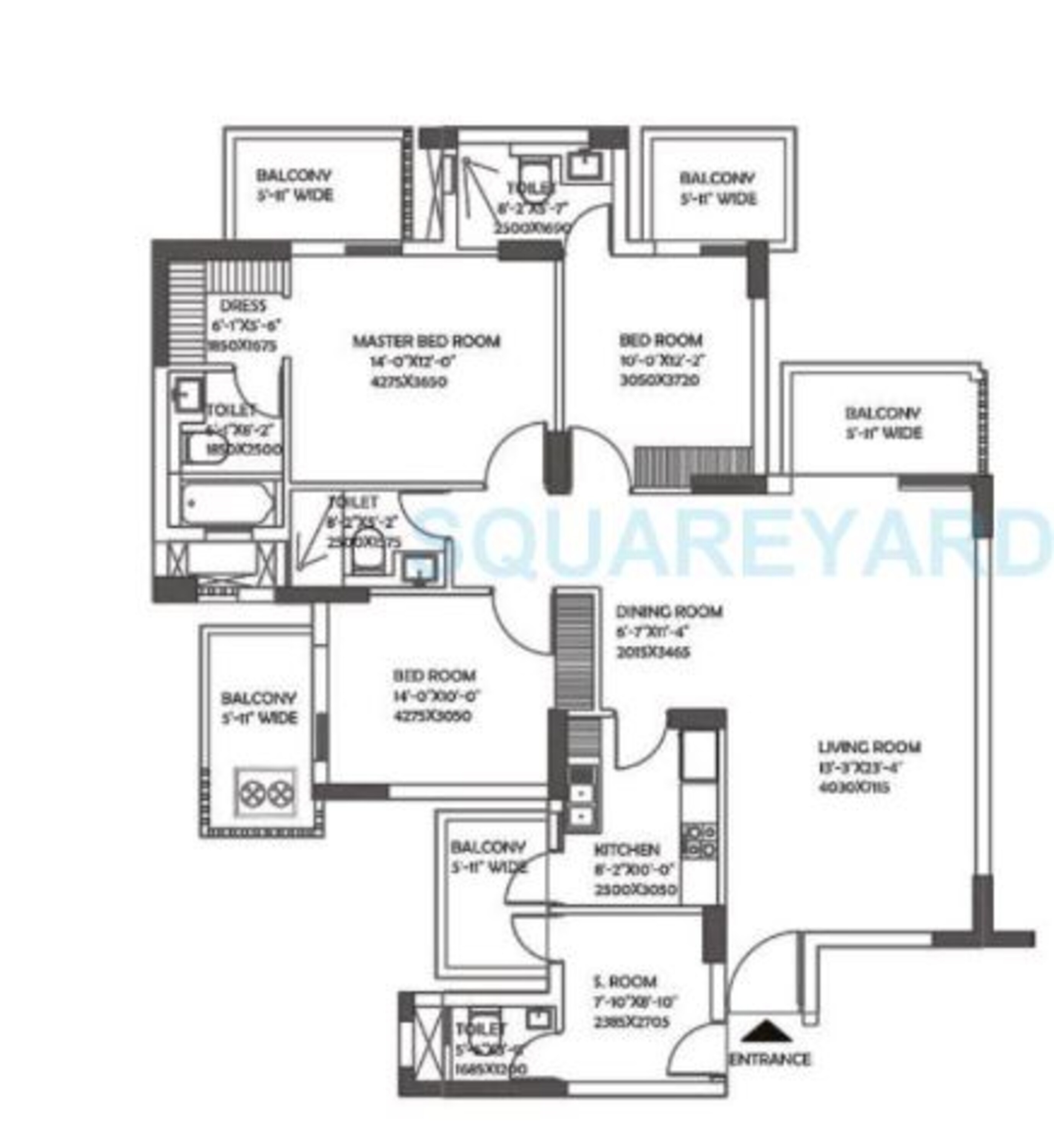 dlf the ultima apartment 3bhk 2078sqft 181