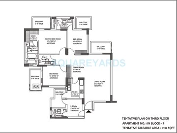  3 BHK Apartment at DLF The Ultima, Sector 81 – for Sale