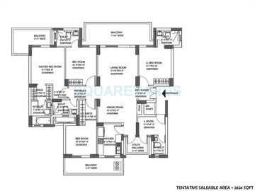  4 BHK Apartment at DLF Ultima Phase II, Sector 81 – for Sale