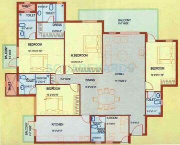  4 BHK Apartment at DLF Westend Heights, Sector 53 – for Sale