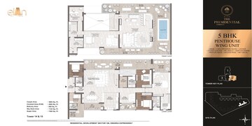  5 BHK Penthouse at Elan The Presidential, Sector 106 – for Sale