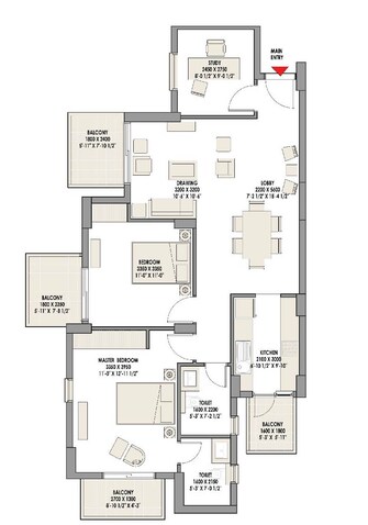 2 BHK Apartment For Resale in Eldeco Acclaim Sohna Sector 2 Gurgaon  7038630