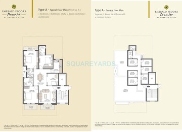  3 BHK Apartment at Emaar Emerald Floors Premier, Sector 65 – for Sale