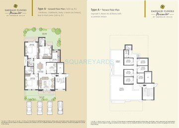 3 BHK Apartment For Rent in Emaar Emerald Floors Premier Sector 65 Gurgaon  7856286