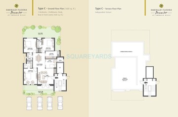  3 BHK Apartment at Emaar Emerald Floors Premier, Sector 65 – for Rent