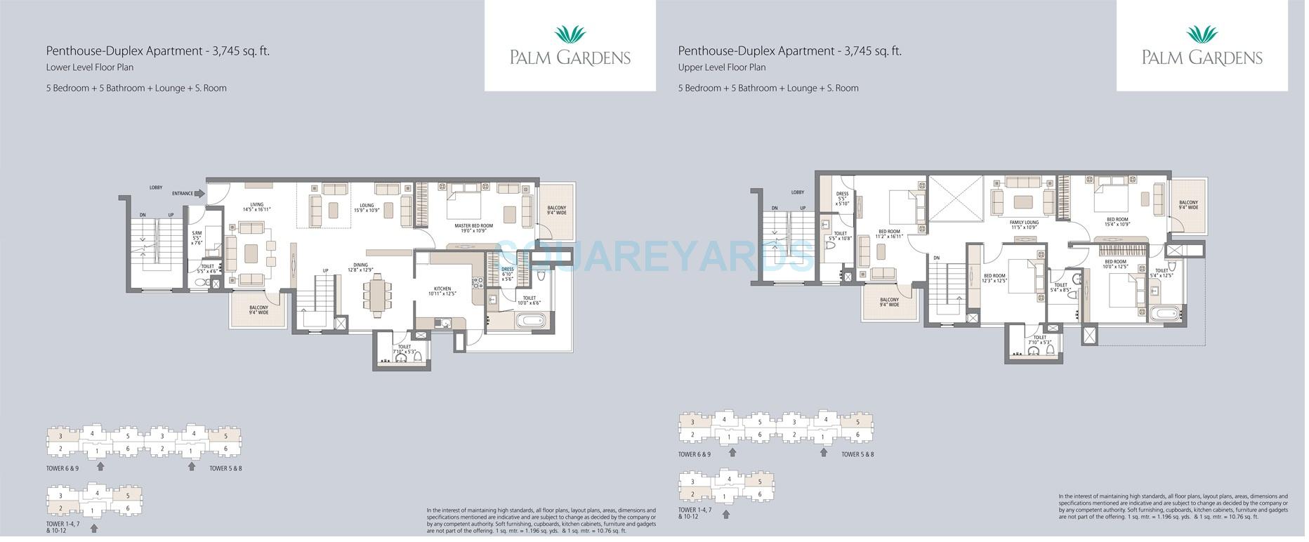 5 BHK 3750 Sq. Ft. Apartment