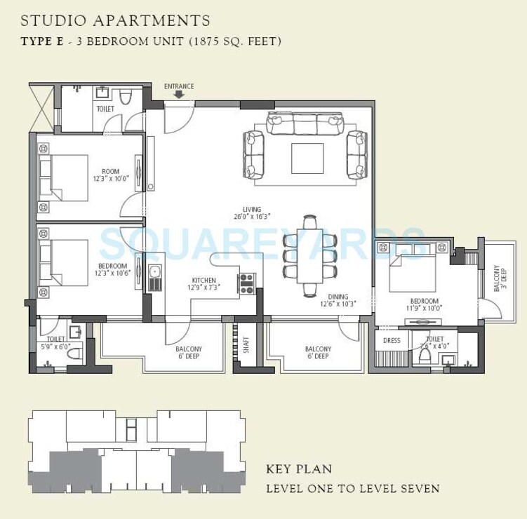 emaar mgf the villas apartment 3bhk 1875sqft 1