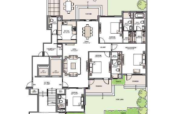 emaar palm terraces select apartment 4 bhk 2410sqft 20244422154407