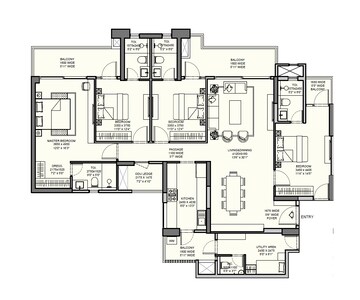  4 BHK Apartment at Emaar Urban Ascent, New Palam Vihar Phase 2 – for Sale