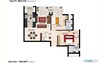 Era Cosmo City Phase 2 2 BHK Layout