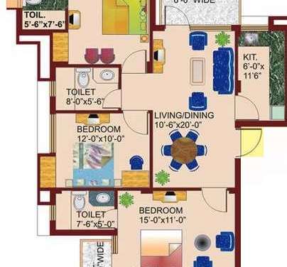 eros wembley estate apartment 3 bhk 1376sqft 20210009150004