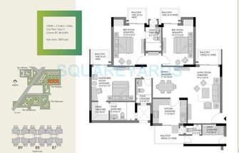 3 BHK Apartment For Resale in Experion The Heart Song Sector 108 Gurgaon  7842203