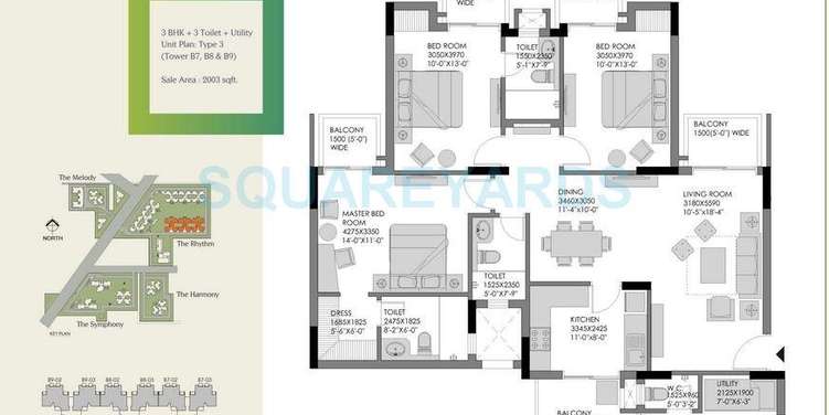 experion the heart song apartment 3 bhk 2003sqft 20221104111120