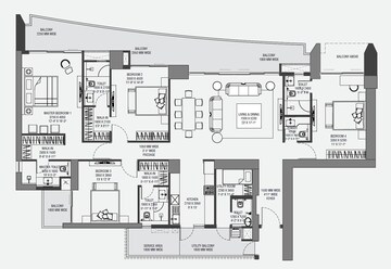  4 BHK Apartment at Experion The Trillion, Sector 48 – for Sale