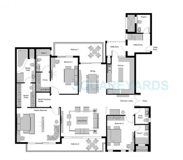  3 BHK Apartment at Experion Windchants, Sector 112 – for Sale