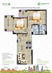 Global Hill View 2 BHK Layout