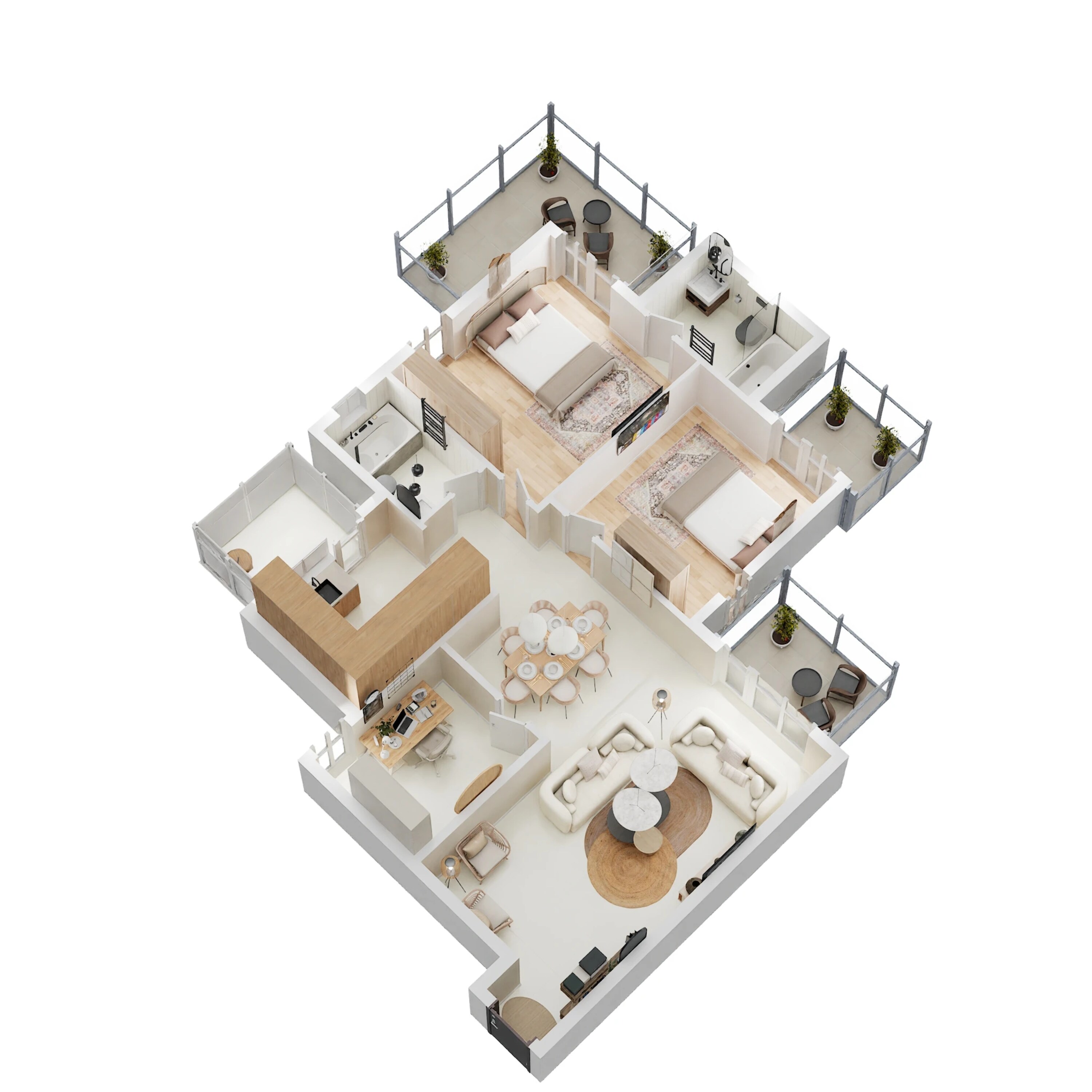 godrej 101 apartment 2bhk st 1572sqft 1 3d 6194