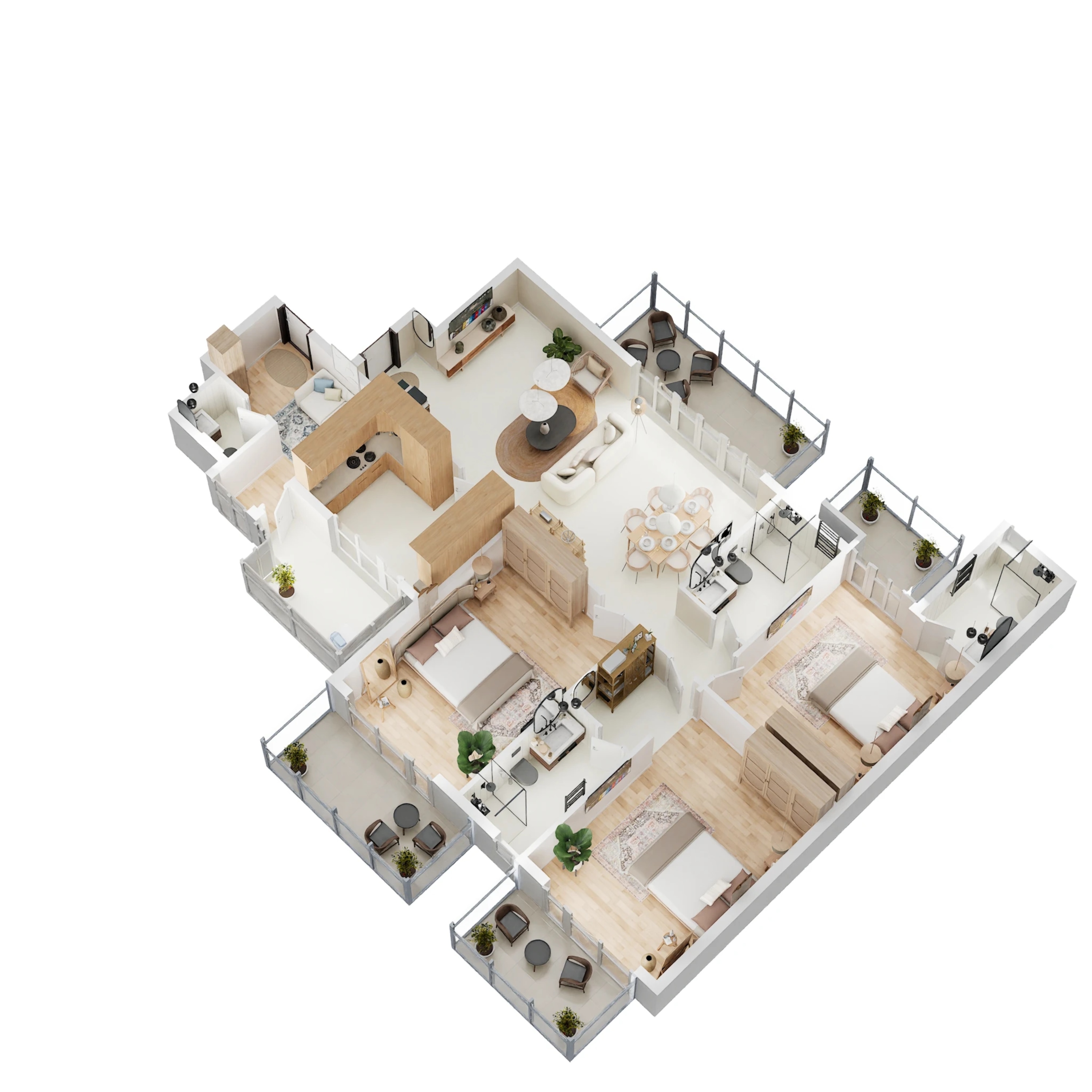 godrej 101 apartment 3bhk sq 2224sqft 1 3d 8920