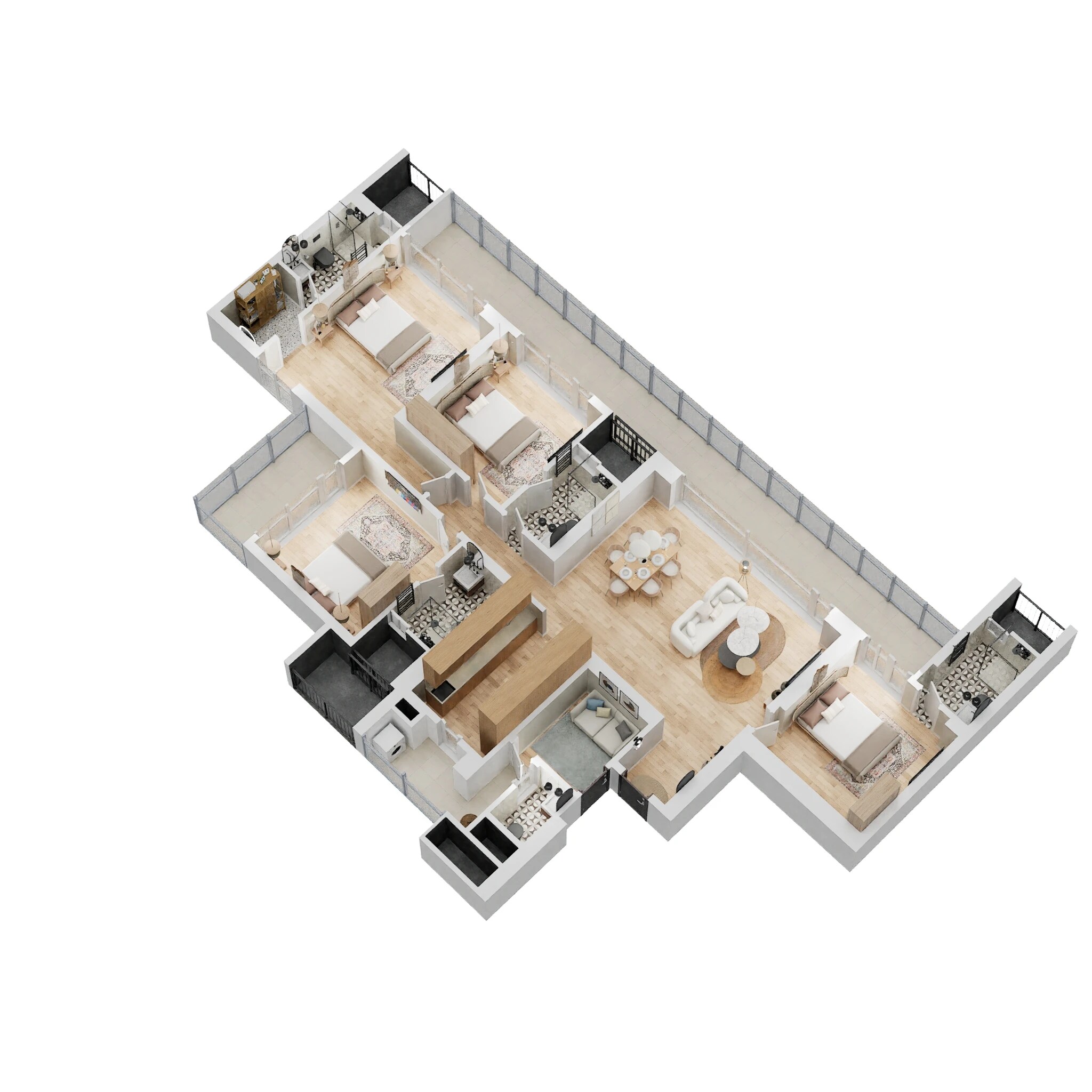 4 BHK 2777 Sq. Ft. Apartment