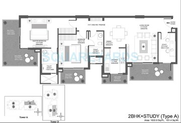  2 BHK Apartment at Godrej Icon, Sector 88a – for Sale
