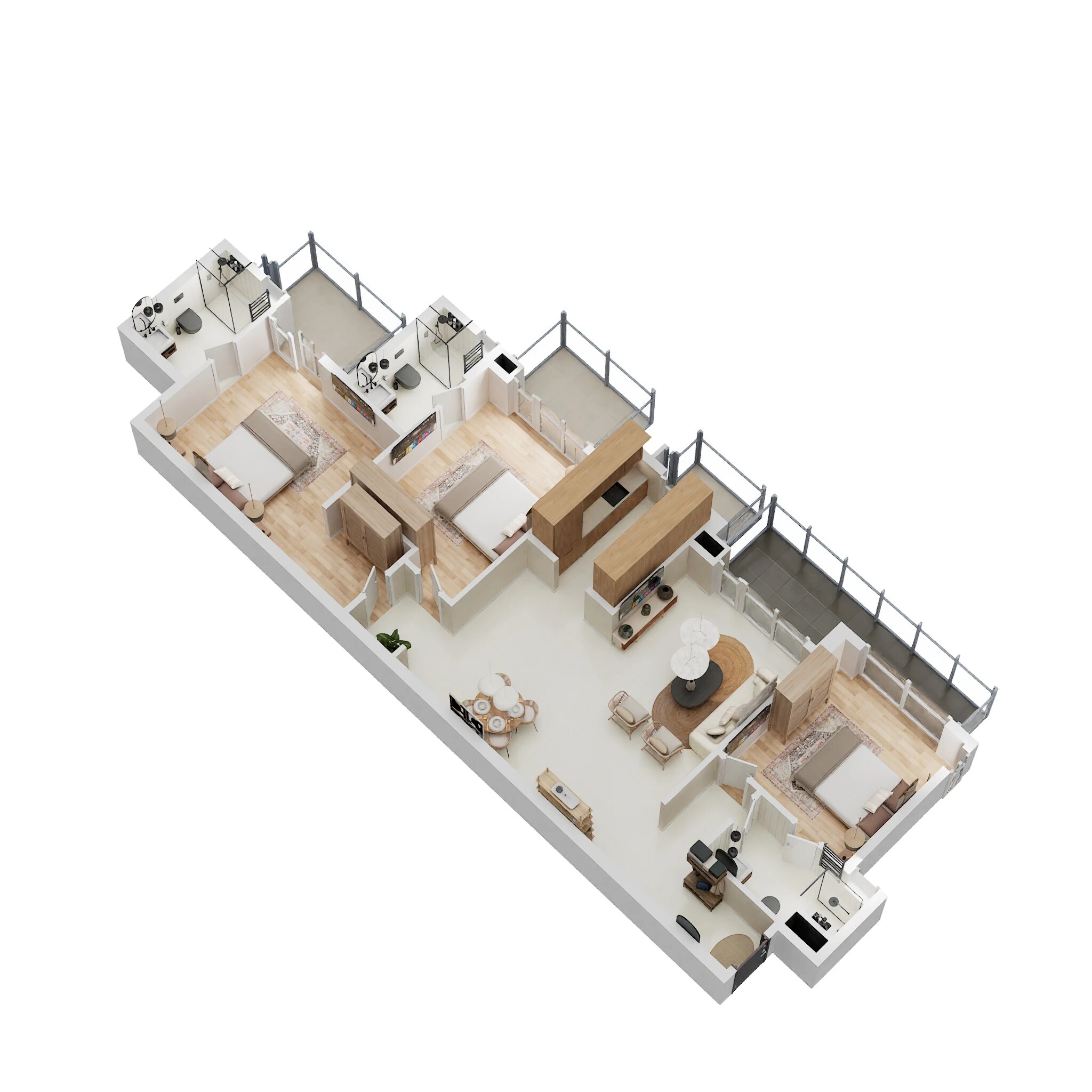 3 BHK 1779 Sq. Ft. Apartment