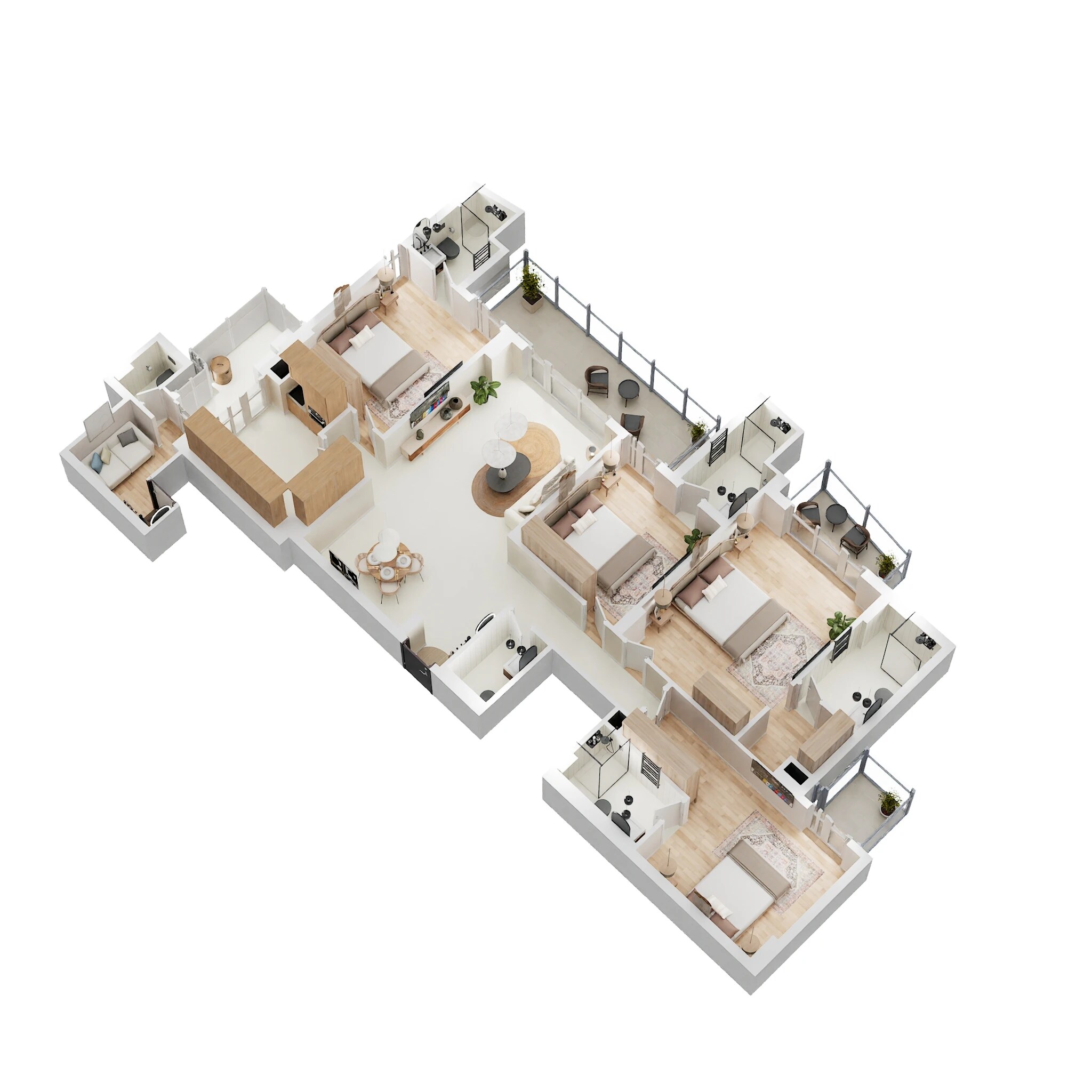 4 BHK 2317 Sq. Ft. Apartment