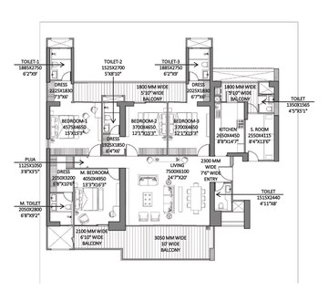  4 BHK Apartment at Godrej Miraya, Sector 43 – for Sale