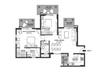  2 BHK Apartment at Godrej Nature Plus, Sohna Sector 33 – for Sale