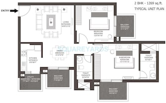 2 BHK Apartment For Resale in Godrej Summit Sector 104 Gurgaon  7416741