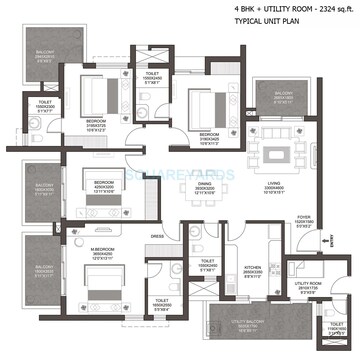  4 BHK Apartment at Godrej Summit, Sector 104 – for Sale