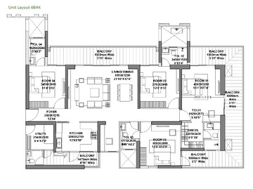  4 BHK Apartment at Godrej Vrikshya, Sector 103 – for Sale