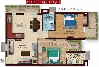 2 BHK Apartment For Resale in Gold Souk Golf Links Raishika Gurgaon  7337123