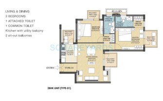 2 BHK Apartment For Resale in ILD Grand Basai Enclave 1 Gurgaon  7647668