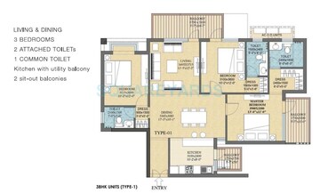  3 BHK Apartment at ILD Grand Centra, Sector 37c – for Sale