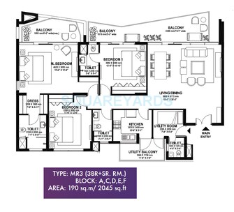 3 BHK Apartment For Resale in Ireo Skyon Sector 60 Gurgaon  7670336