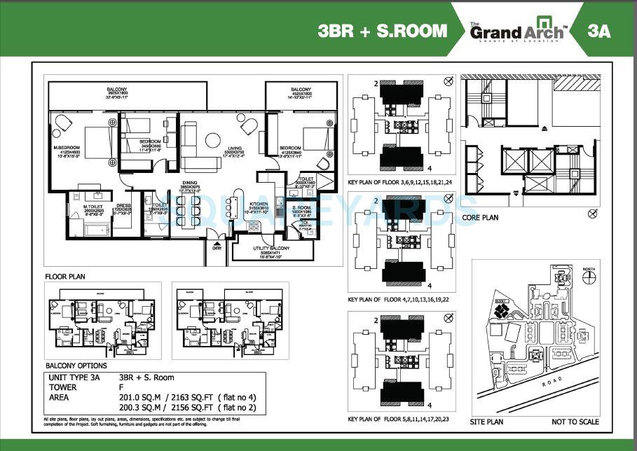 3 BHK 2163 Sq. Ft. Apartment