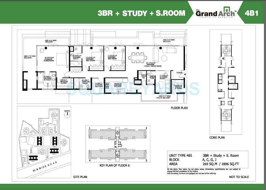 3 BHK 2896 Sq. Ft. Apartment