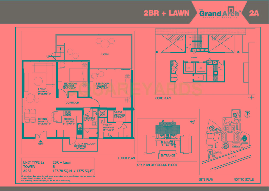  2 BHK Apartment at Ireo The Grand Arch, Sector 58 – for Sale