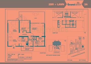  2 BHK Apartment at Ireo The Grand Arch, Sector 58 – for Rent